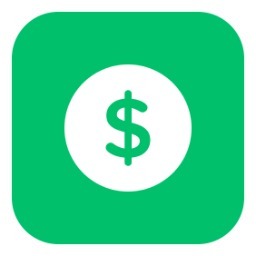 a green square icon with a dollar sign