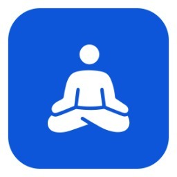 the logo for the yoga center