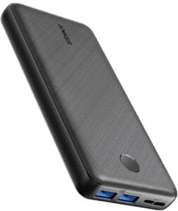 a photo of a portable usb power bank