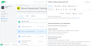 sexual harassment training screenshot 3