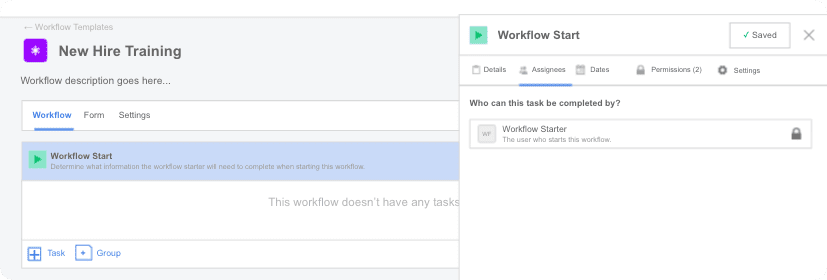 Start Workflow Task