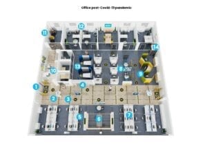 example office floor plan