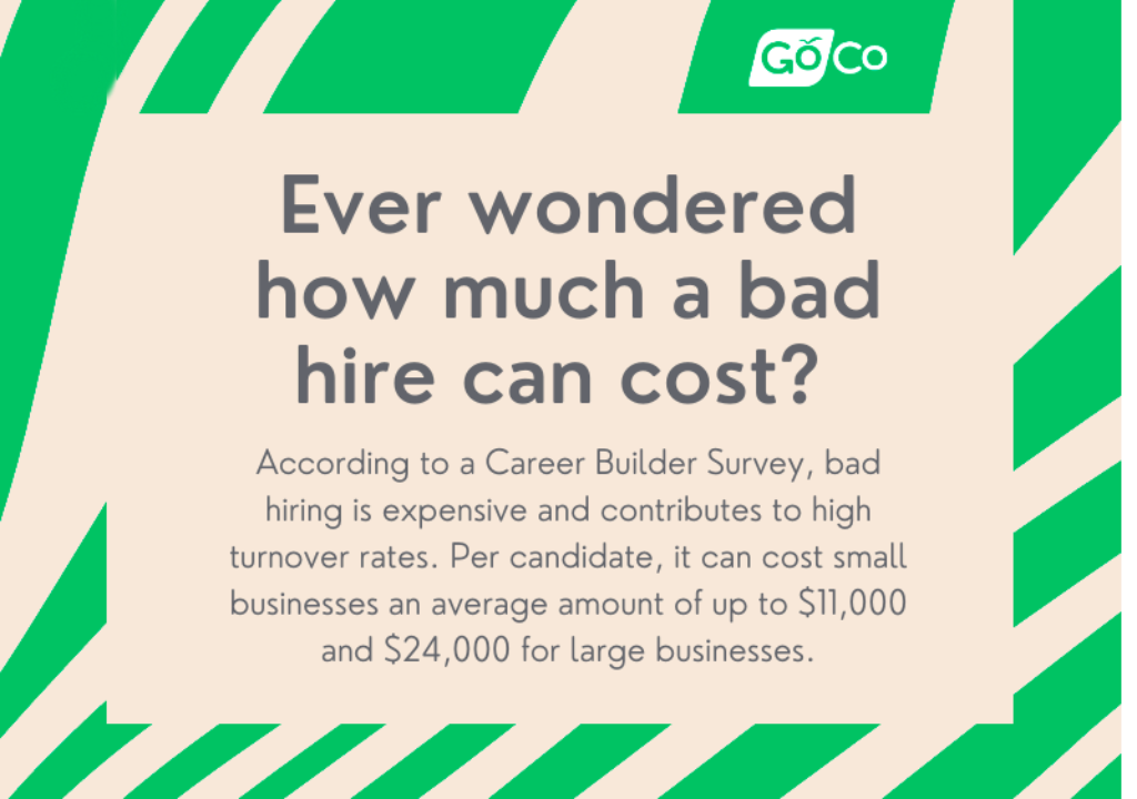 Promoting existing employees can help prevent making a bad hire