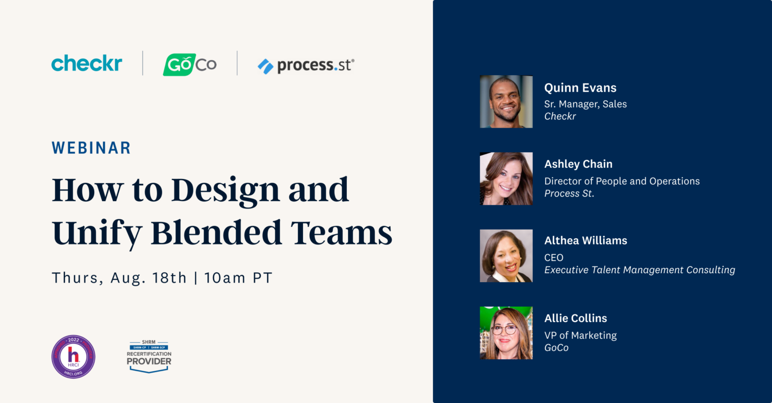 How to Design and Unify Blended Teams