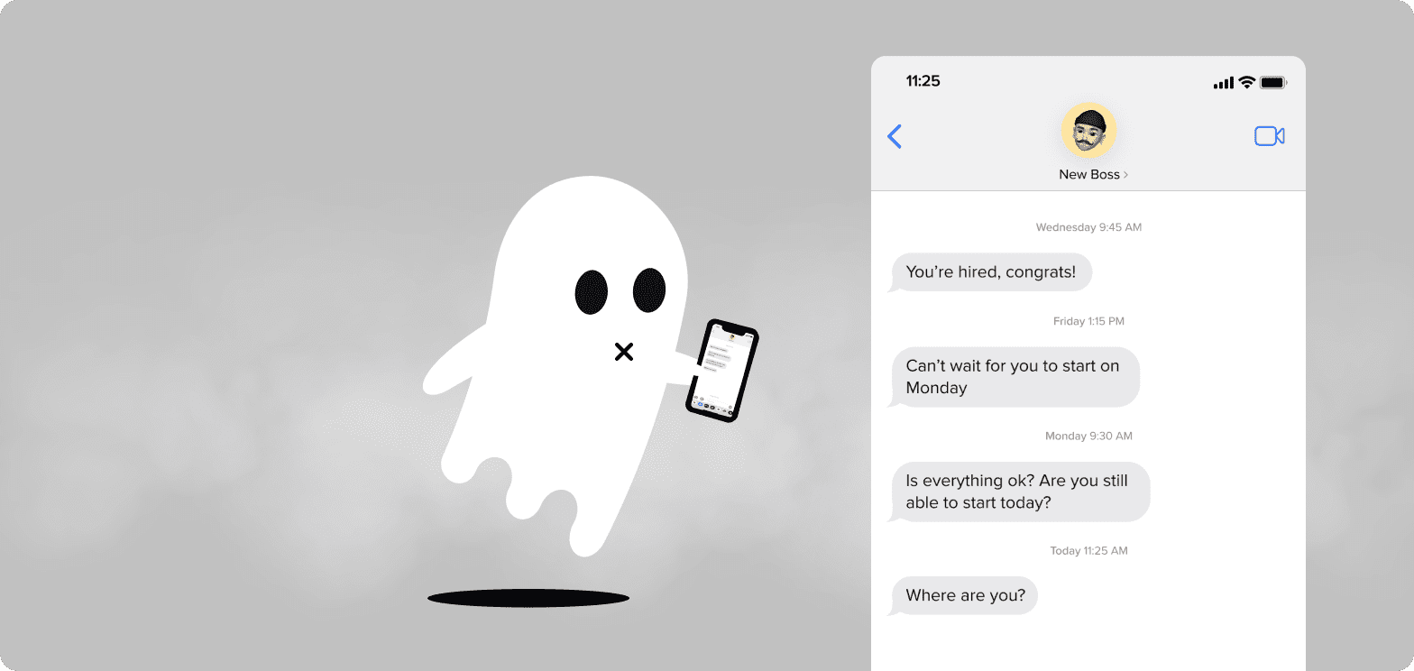 Ghosting in the Workplace