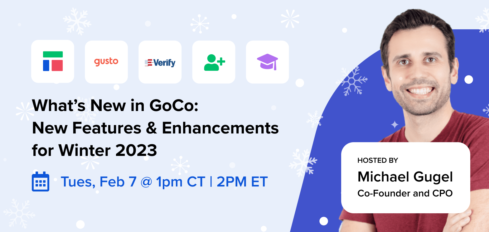 What’s New in GoCo: New Features & Enhancements for Winter 2023