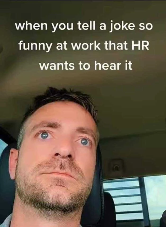 bad joke 2 HR meme