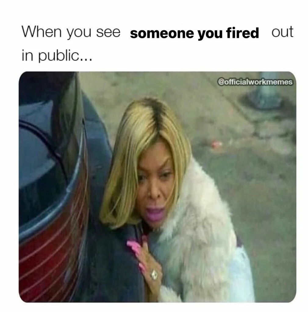 fired HR meme