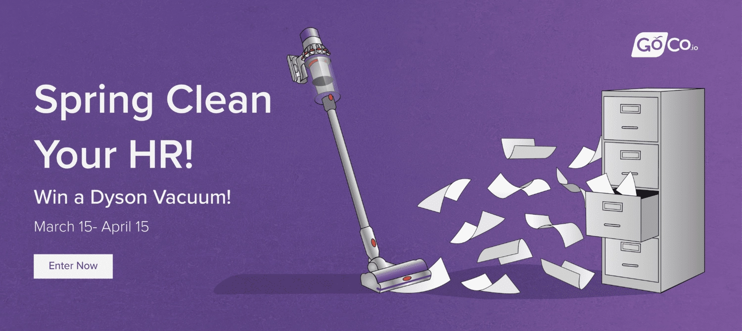 Spring Clean Your HR: Win a Dyson Vacuum On Us!
