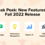 Sneak Peek: New Features for Fall 2022 Release