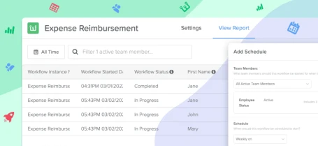 New! Workflow Reports & Scheduling