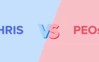 an illustration that says hris vs peos