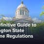 The Washington state capitol building in Olympia, Washington.